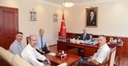 Hasanpınar Köyü Muhtarı Doğru'dan Vali Şahin'e Ziyaret