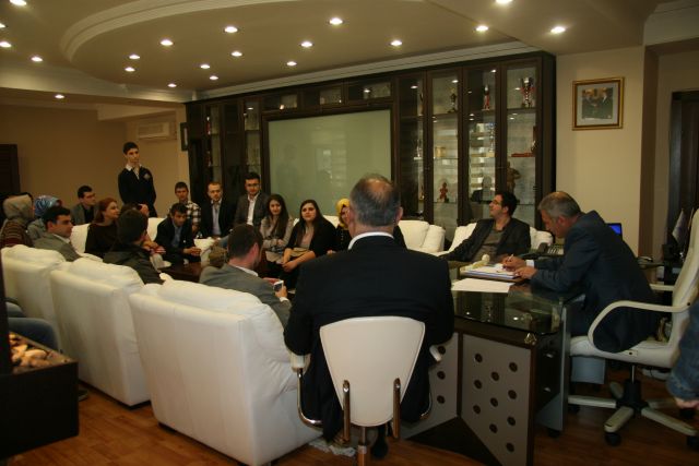 Ak Gençlikten Başkan Dişliye Ziyaret