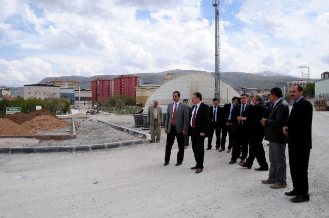 Başkan çakır, çalışmaları Yerinde İnceledi
