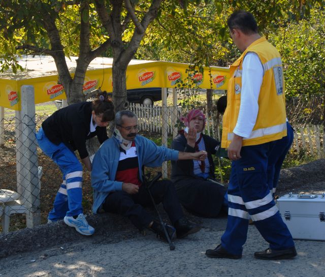 Malkara ışıklı Kavşakta Kaza 2 Hafif Yaralı