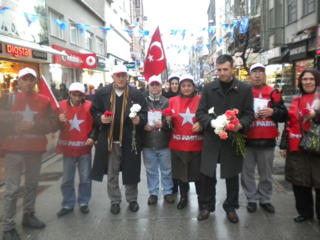 İşçi Partisi Kadınlar Günü'nü Unutmadı