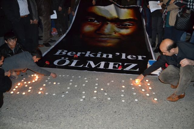 Stk'lardan Berkin Elvan Protestosu