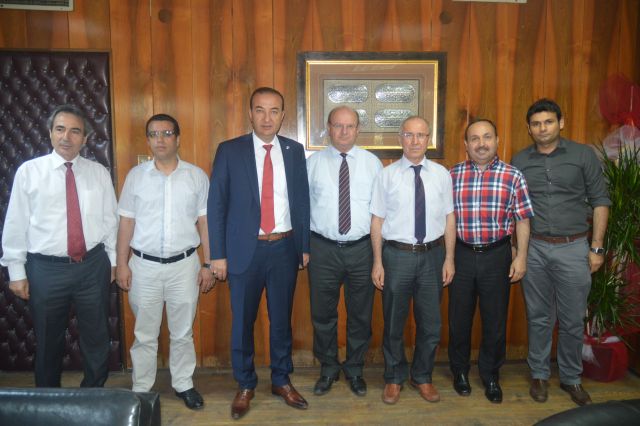 çgc Yönetiminden Ceyhan Belediye Başkanı Alemdar öztürke Ziyaret