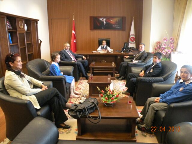 çocukların Ermenek Adliyesine 23 Nisan Ziyareti