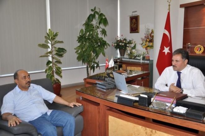 Nijer Tso Başkanından Belediyeye Ziyaret