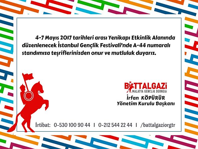 Battalgazi Torunları 4 Mayıs'ta Yenikapı'da