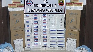 Gizli Bölmeden 10 Bin paket Kaçak Sigara Çıktı