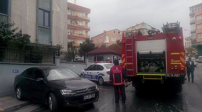 Merter İtfaiyesinden Martı Operasyonu