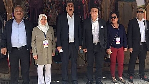 MARMARDER Başkanı Fuat Bodur Kadın Eli Sergisini Ziyaret Etti