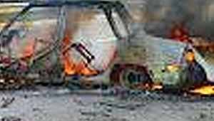 LPG'li Otomobil Patladı! 4 Ölü!