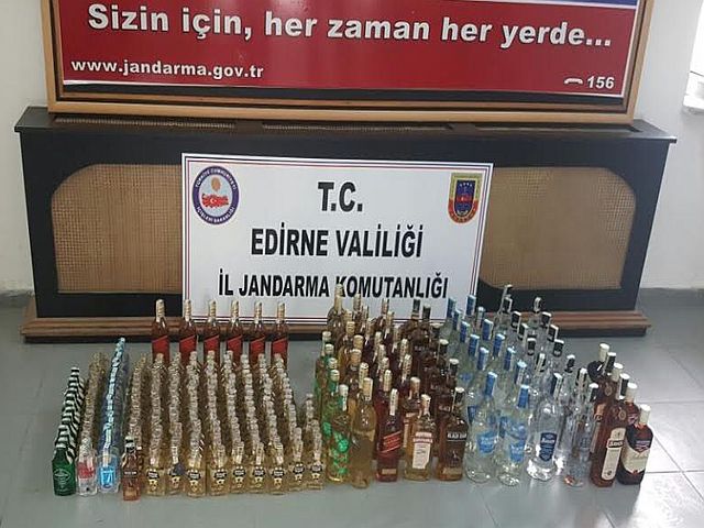 Temizlik Şirketinden Kaçak İçki Çıktı