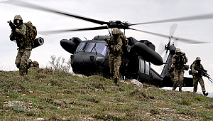 Teröristler İHA'dan Kaçamadı