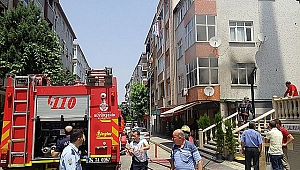 Güngören'de Yangın Paniğe Neden Oldu!