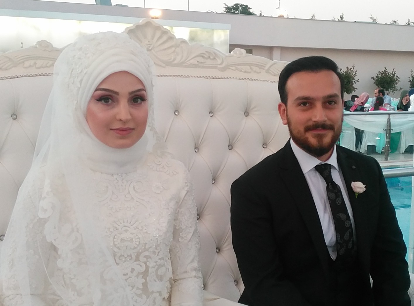 Yusuf İslam Baş ile Merve Bayraktar dünya evine dualarla girdiler