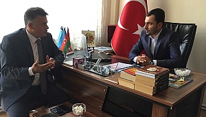 Sinan Çamuroğlu, Ömer Şanlı'ya Teşekkür Ziyaretinde Bulundu