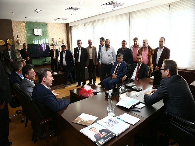 MASTÖB Malatyalı Başkan Yasin Kartoğlu'nu Tebrik Etti