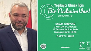 Mehmet Yıldız, Güngörenlileri Sağlık Yürüyüşüne Davet Ediyor