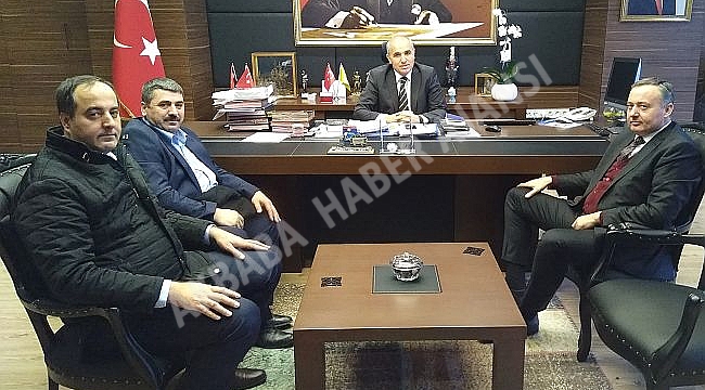 Gültekin Bozan, Kaymakam Kılıç’ı Makamında Ziyaret Etti