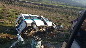 Köprübaşı'nda, İşci Servisinde Faciaya Ramak Kaldı