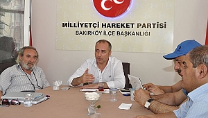 Bakırkoy Mhp seçime doymazken Yerel seçim için, Hodri Meydan dedi.