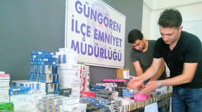 Güngören emniyetinden kaçakçılara tokat gibi operasyon