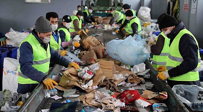 8 AYDA 7504 TON ATIK KAĞIT GERİ KAZANILDI
