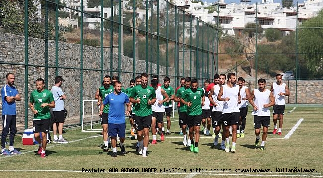BODRUMSPOR KUPA HAZIRLIKLARINI TAMAMLADI