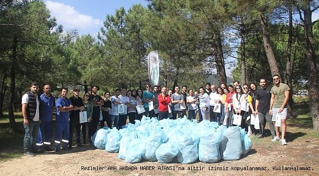 ÇEVRE GÖNÜLLÜSÜ GENÇLER İŞ BAŞINDA
