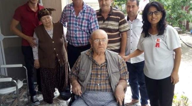 ENGELLİ VATANDAŞA AKÜLÜ ARAÇ