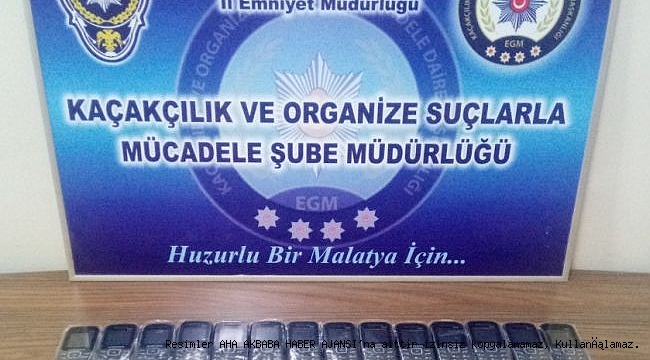 MALATYA'DA 3 AYRI KAÇAKÇILIK OPERASYONU