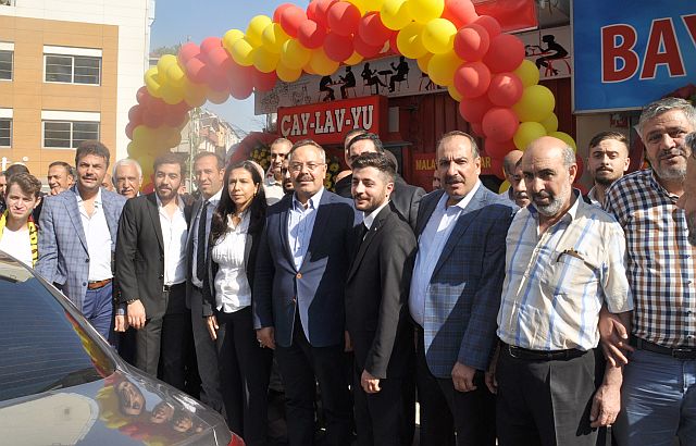 Malatyaspor Gençlik 44 taraftarlar derneği muhteşem törenle açıldı