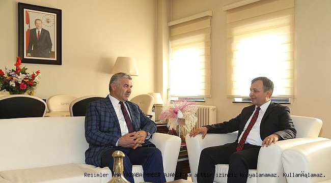 “ÜNİVERSİTELERİMİZ VE ŞEHRİMİZ İÇİN BİRLİKTE ÇALIŞACAĞIZ”