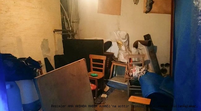 ADANA'DA KIRAATHANEYE UYUŞTURUCU BASKINI