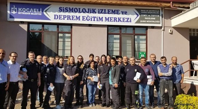 Emniyet Personeline Deprem Eğitimi