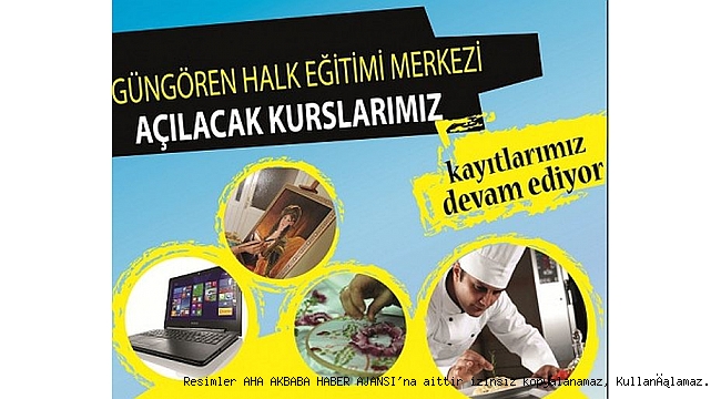 Güngören Halk eğitim Kurslar için kapılarını açtı