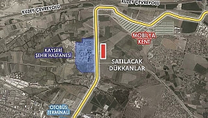 Kayseri'de 29 iş yeri satışa çıkıyor