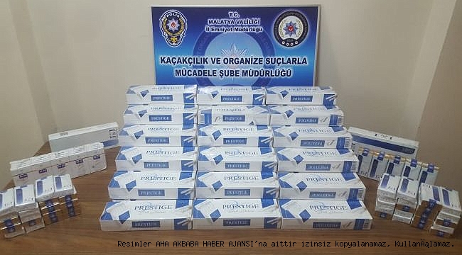 MALATYA'DA KAÇAKÇILIK OPERASYONU