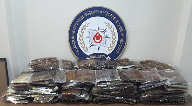 Malatya'da Kaçakçılık Operasyonu