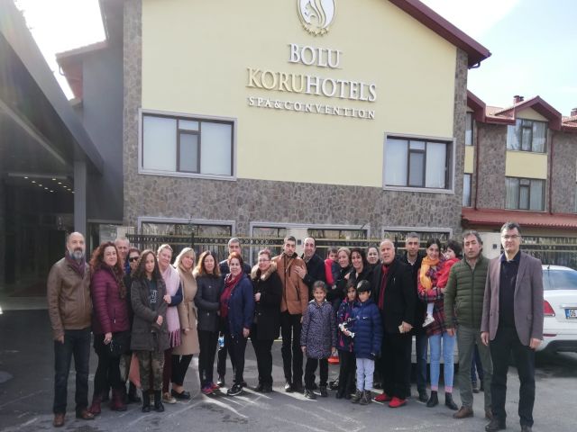 Bolu Koru Otel Mastöb Ankara şubesini aileleriyle ağırladı