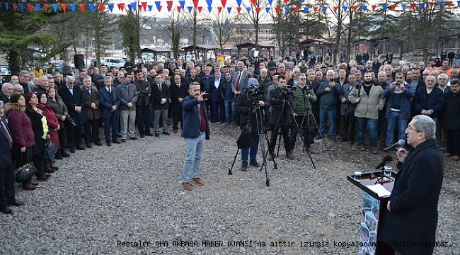 Şehir Parkı Projesinin Temeli Atıldı