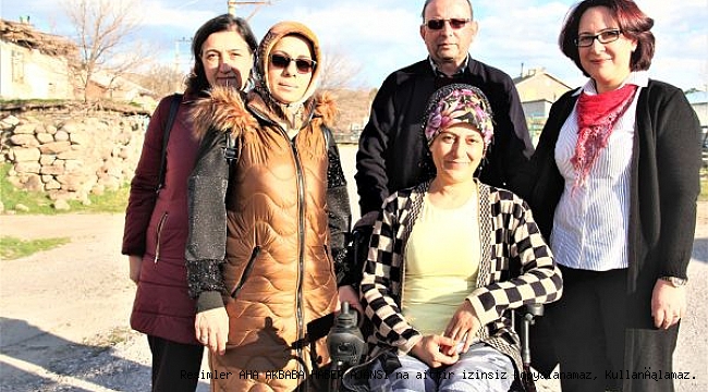 Nülüfer’in akülü araba sevinci