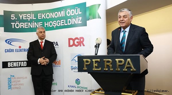 Sarıyer Belediyesi'ne Yeşil Ekonomi Ödülü