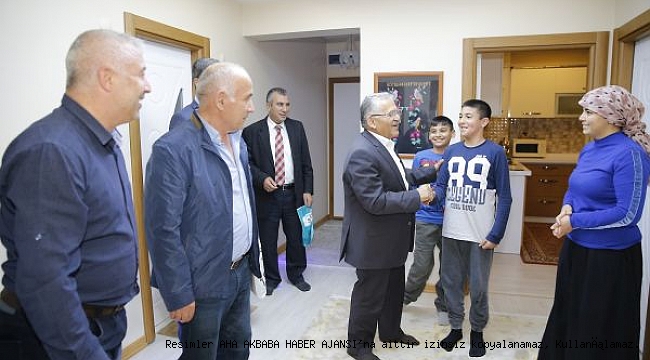 Çocuklar Davet Etti Başkan Kabul Etti