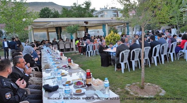 Darende’de Şehit Yakınları, Gaziler, Yetim ve Öksüzler ile İftar