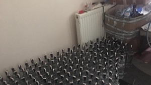 Fatih'te Sahte Alkol Operasyonu