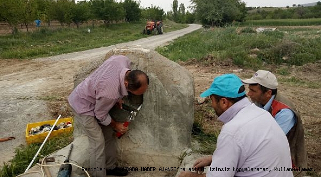 Tarihi çeşmeden yıllar sonra su akmaya başladı