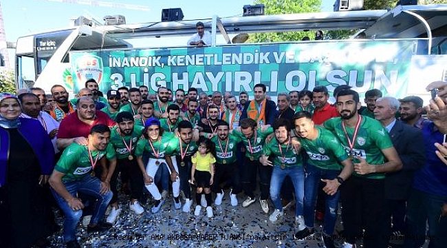 Yeşilyurt Belediyespor, Şampiyonluk Kupasını Görkemli Bir Törenle Aldı