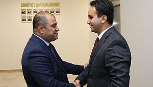 Mardin Emniyet müdürü Hakan Çetinkaya'ya tebrikler yağıyor