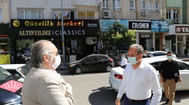 Başkan Dr. Süleyman Kılınç, CHP'nin kapısını çalarak HAYIRLI OLSUN dedi.