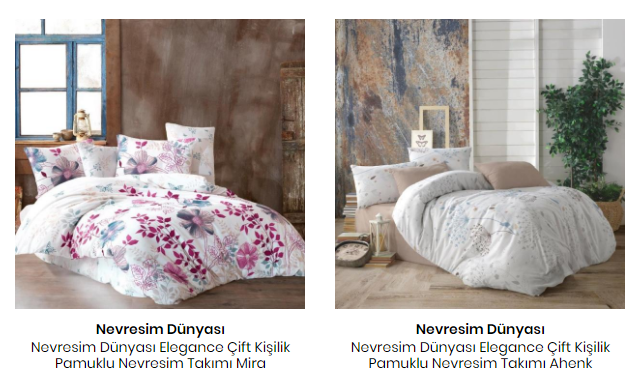 Çift Kişilik Nevresim Takımları